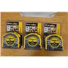 Image 4 : Qty 3 Stabila BM40 & 2 BM100 Tape Measures New in Packages