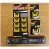 Image 1 : Qty 9 Stabila Pocket Pro Magnetic Levels & Tech196 Dark Shadow Level, New