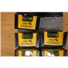 Image 3 : Qty 9 Stabila Pocket Pro Magnetic Levels & Tech196 Dark Shadow Level, New