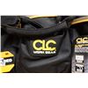 Image 2 : CLC Work Gear Tool Works Molded Base Contractor's Closed Top Tool Bag New