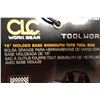 Image 7 : CLC Work Gear PB1563 Tool Works Molded Base Bigmouth Tote Tool Bag New
