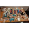 Image 1 : Multiple Sanding Belts, Replacement Plates, Drill Bits, Specialized Adapters, Hardware Components, e