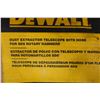 Image 3 : Qty 2 DeWalt D25301D Dust Extractor Telescopes w/ Hose for SDS Rotary Hammer (New - box damaged)