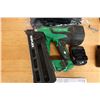 Image 9 : Qty 2 Used Metabo HPT NR3675DD Metal Duplex Nailers w/ Batteries, Chargers & Bags