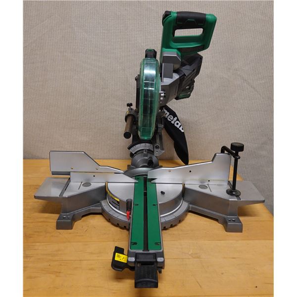 Used Metabo HPT C3610DRA Cordless Slide Compound Miter Saw