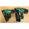 Image 1 : Qty 2 Metabo HPT Power Tools: NR3690DR Framing Nailer & NT1865DAA Finish Nailer (works - battery not