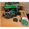 Image 1 : Open Box (Like New) Metabo C3607DWA Cordless Rear Handle Circular Saw w/ Battery & Charger