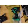 Image 7 : Qty 2 Metabo HPT Power Tools:  WH18DC Impact Driver & NR83A5(S) Strip Nailer w/ Battery & Charger