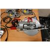 Image 10 : Qty 3 Used (Works) Skilsaw Circular Saws: SPT70 w/ 2 SPT67FMD Misc Sizes & Metabo CN16SA Nibbler