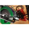 Image 7 : Qty 3 Used (Works) Skilsaw Circular Saws: SPT70 w/ 2 SPT67FMD Misc Sizes & Metabo CN16SA Nibbler