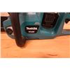 Image 7 : Qty 2 Used Makita Power Tools: GRJ01 Reciprocating Saw & XCU03 Chain Saw (Works - battery not includ