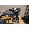 Image 2 : Flex FX1271T Hammer Drill & FX4111 Multi-Tool w/ Battery & Charger (on/off switch broken)