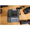 Image 7 : Flex FX1271T Hammer Drill & FX4111 Multi-Tool w/ Battery & Charger (on/off switch broken)