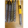 Image 5 : Qty 5 DeWalt Rotary Hammer Drill Bits, Misc Sizes New in Packages