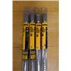 Image 2 : Qty 4 DeWalt Rotary Hammer Drill Bits, Misc Sizes New in Packages