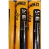 Image 5 : Qty 4 DeWalt Rotary Hammer Drill Bits, Misc Sizes New in Packages