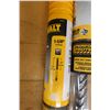 Image 2 : Qty 2 DeWalt Rotary Hammer Drill Bits, Misc Sizes New in Packages
