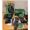 Image 1 : Metabo HPT NR3690DR Framing Nailer, C3607DWA & Flex Circular Saws, Charger, etc (used - works)