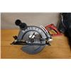 Image 14 : Qty 3 Circular Saws: Metabo HPT, SkilSaw Worm Drive & Makita w/ Charger & Bag, etc (used - works)