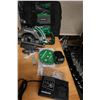 Image 9 : Qty 3 Circular Saws: Metabo HPT, SkilSaw Worm Drive & Makita w/ Charger & Bag, etc (used - works)