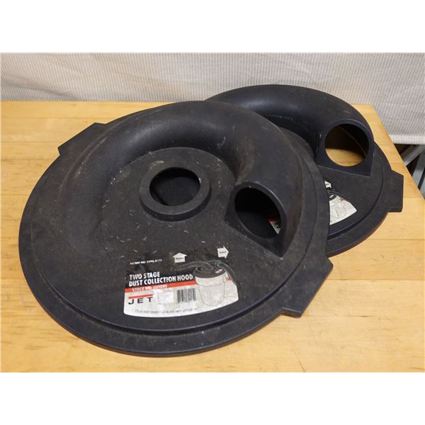 Qty 2 JET JW1049 Two-Stage Dust Collection Hoods