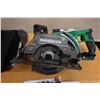 Image 12 : Metabo HPT Rear Handle Circular Saw, Brad Nailer, Finish Nailer, Chargers, Bags, etc (used - works)