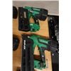 Image 2 : Qty 6 Metabo HPT Power Tools: Connector Nailer, Duplex Nailer, Chargers, Bags, etc (condition unknow