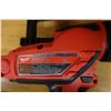 Image 14 : Qty 4 Milwaukee Power Tools: Hammer Drill Drivers, Impact Wrench, Caulk Gun, Chargers, Bags, etc (us