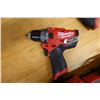 Image 3 : Qty 4 Milwaukee Power Tools: Hammer Drill Drivers, Impact Wrench, Caulk Gun, Chargers, Bags, etc (us