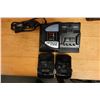 Image 6 : Delta Lamp Attachment, Metabo Nailer, Misc Batteries & Chargers, etc  (condition unknown)