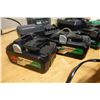 Image 9 : Delta Lamp Attachment, Metabo Nailer, Misc Batteries & Chargers, etc  (condition unknown)