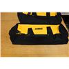 Image 3 : Qty 3 DeWalt Heavy-Duty Tool Bags w/ Zipper Close 24"L New