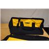 Image 4 : Qty 3 DeWalt Heavy-Duty Tool Bags w/ Zipper Close 24"L New