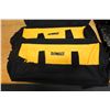 Image 2 : Qty 3 DeWalt Heavy-Duty Tool Bags w/ Zipper Close 24"L New
