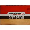 Image 4 : Milwaukee 49-66-7006 SAE 12-Pc. 3/8" Drive Impact Socket Kit New in Hard Case