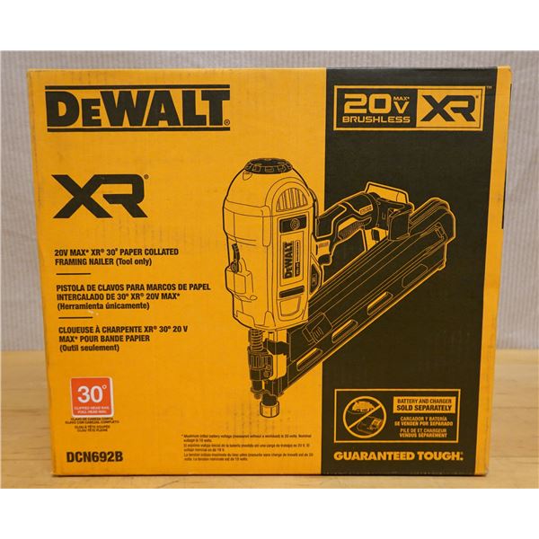 DeWalt DCN692B Paper Collated Framing Nailer New in Box (Tool Only)