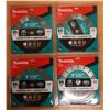 Image 1 : Qty 4 Makita E-02515 9" Diamond Blade New in Packages