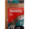 Image 3 : Qty 4 Makita E-02515 9" Diamond Blade New in Packages