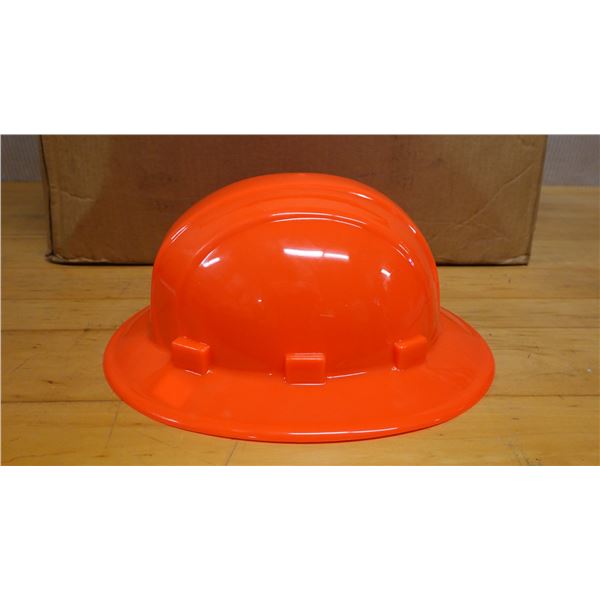 Qty 17 Red Construction Hard Hats New in Box