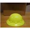 Image 1 : Qty 9 Yellow Construction Hard Hats New in Box