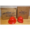 Image 1 : Qty 12 Red Construction Hard Hats & 7 Helmets New in Box