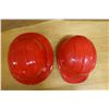 Image 4 : Qty 12 Red Construction Hard Hats & 7 Helmets New in Box