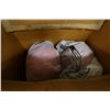 Image 7 : Qty 12 Red Construction Hard Hats & 7 Helmets New in Box