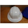 Image 3 : Qty 2 White & 9 Blue Construction Hard Hats & 1 Helmet New in Box