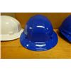 Image 6 : Qty 2 White & 9 Blue Construction Hard Hats & 1 Helmet New in Box