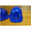 Image 9 : Qty 2 White & 9 Blue Construction Hard Hats & 1 Helmet New in Box