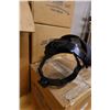Image 10 : Qty Approx. 5 Black ERB Face Shields & 5 Green Helmets New in Box