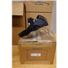 Image 9 : Qty Approx. 5 Black ERB Face Shields & 5 Green Helmets New in Box