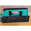 Image 2 : Qty 2 Makita Heavy-Duty Tool Bags w/ Zipper Close New 21"L
