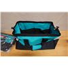 Image 4 : Qty 2 Makita Heavy-Duty Tool Bags w/ Zipper Close New 21"L